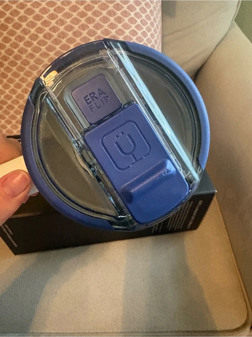 BrüMate Blue Floral Santorini 40 oz Era Flip - Picture 2 of 8